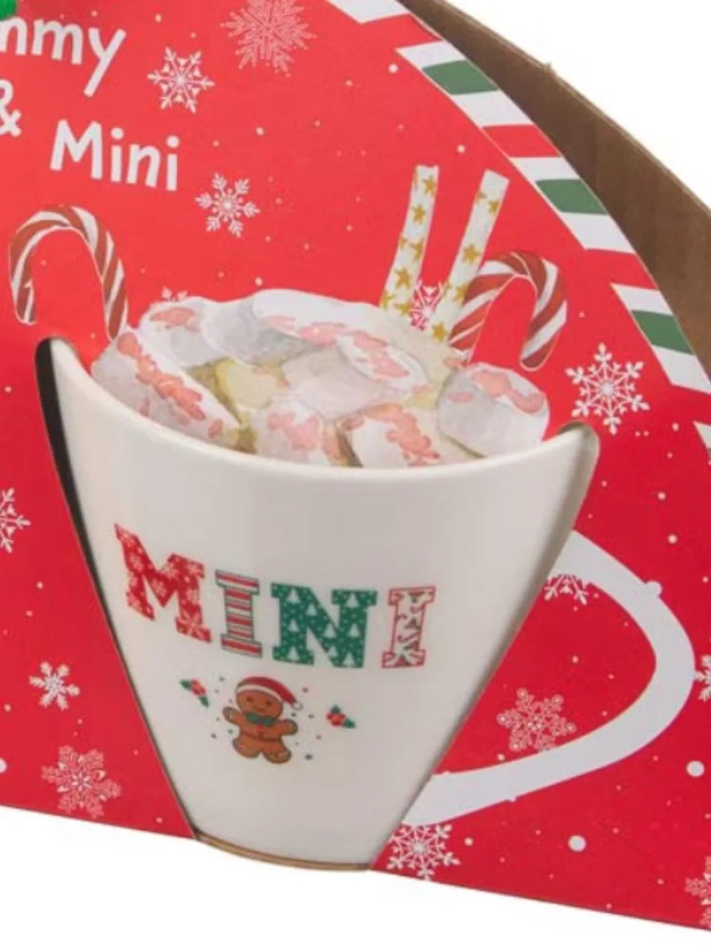 Mama & Mini Holiday Mug Set - White